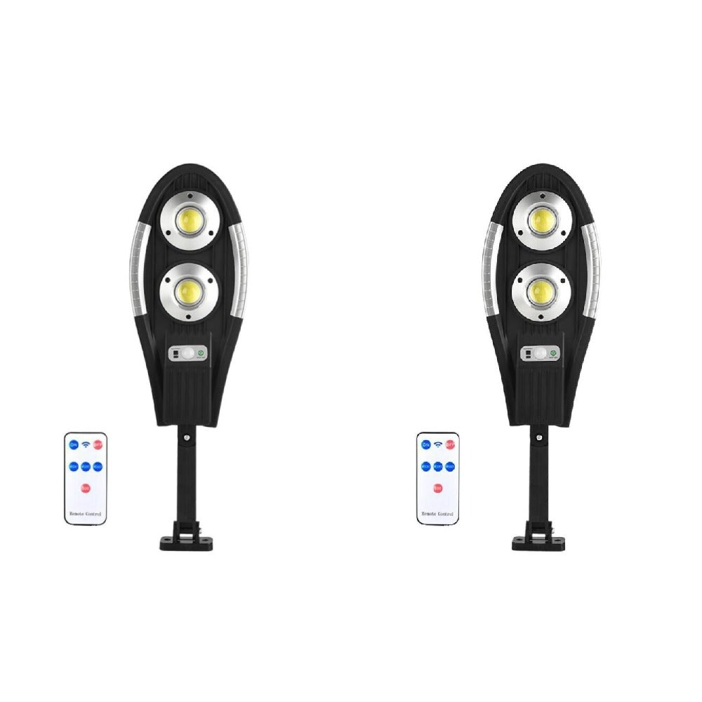 1+1 CADOU Lampa Solara Jortan cu senzor de miscare si telecomanda, 60 LED COB, rezistenta la apa